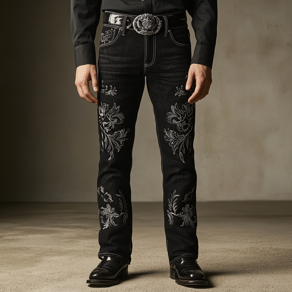 American western style jeans 