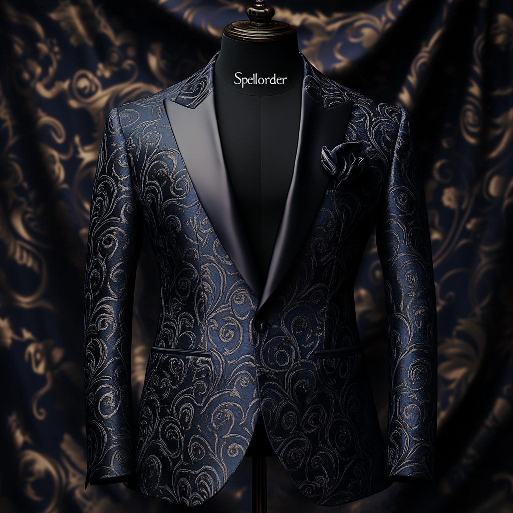 Men's Luxury Business Casual Fashion Blazer Jacket Suit