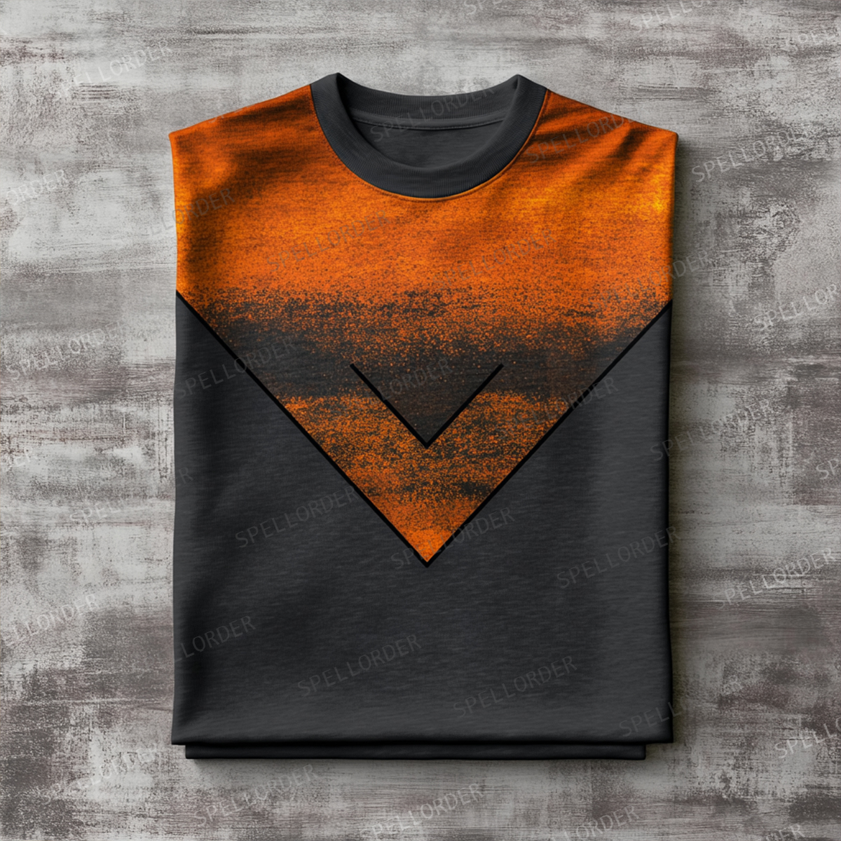 Men's Classic Fashion Gradient Vacation Casual Short T-Shirt