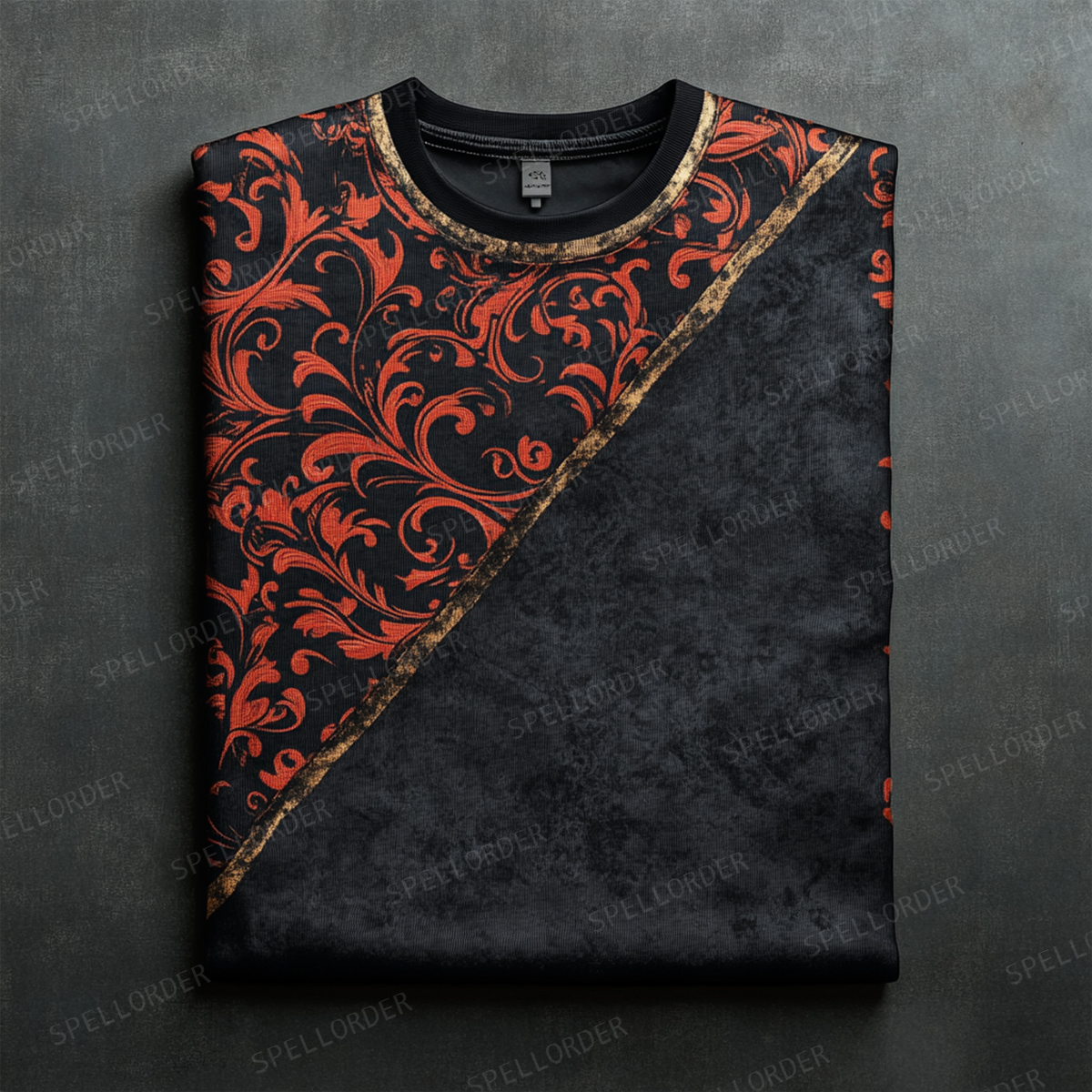 Men's Classic Fashion Gradient Vacation Casual Short Sleeves T-Shirt