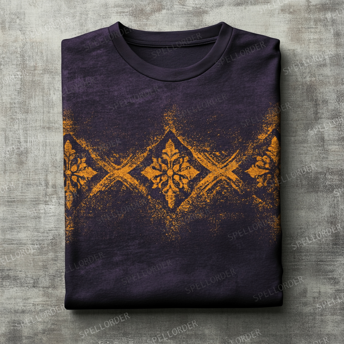 Men's Classic Fashion Gradient Vacation Casual Short Sleeves T-Shirt