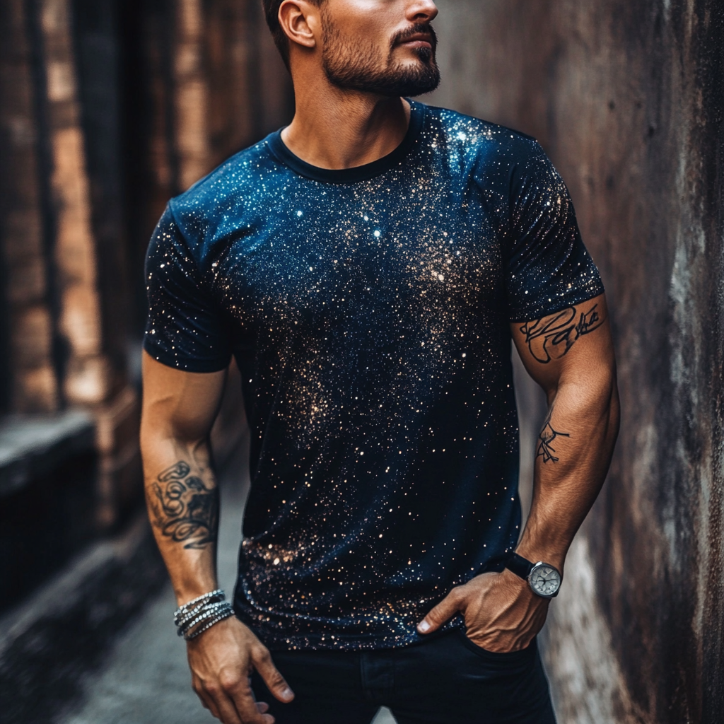 2025 Men’s Premium Sophistication casual vacation Tee 