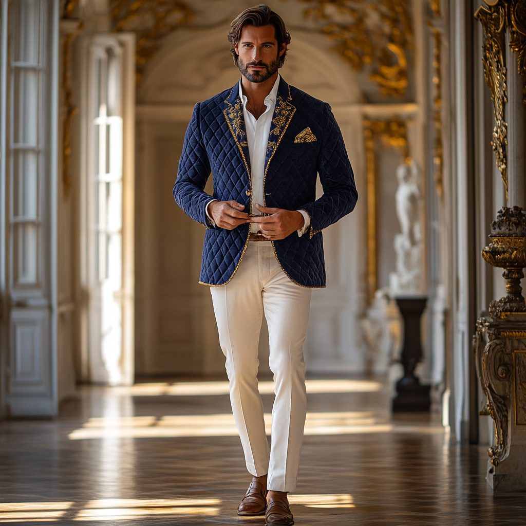 Men Ultimate Comfort Quilted Jacket Premium Insulation and Modern Design Business leisure vacation  jacket coat 