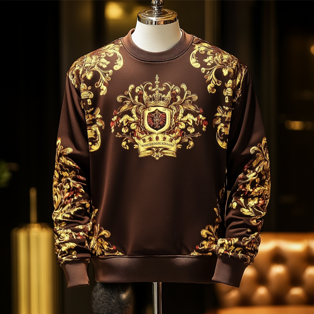 Opulent Cashmere Sweater In Refined Design and Luxe Detailing 100% High Quality