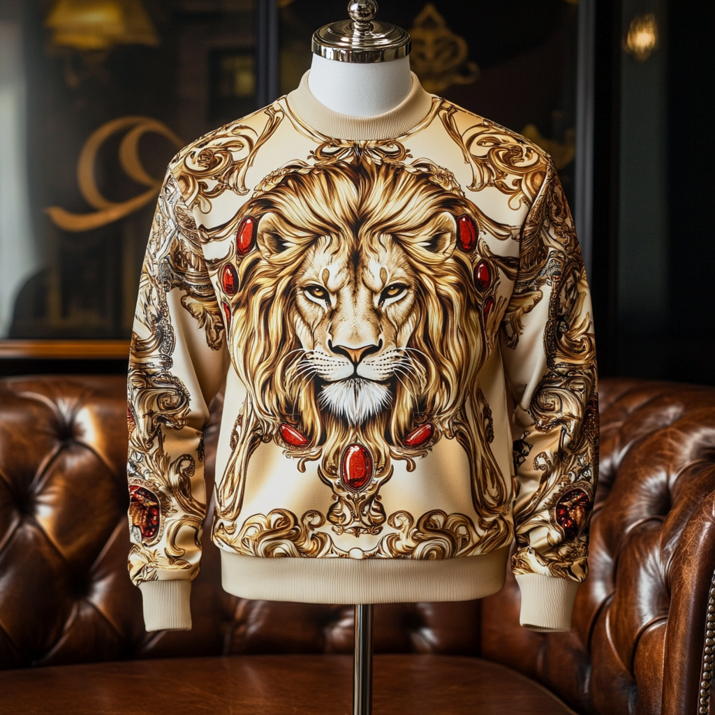 Opulent Cashmere Sweater In Refined Design and Luxe Detailing 100% High Quality