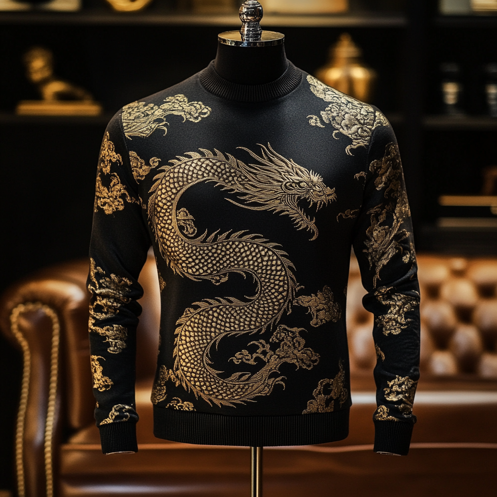 Opulent Cashmere Sweater In Refined Design and Luxe Detailing 100% High Quality