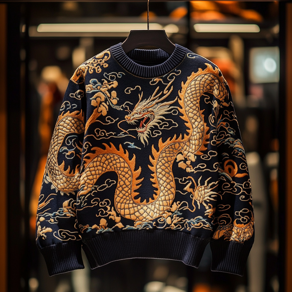 Opulent Cashmere Sweater In Refined Design and Luxe Detailing 100% High Quality