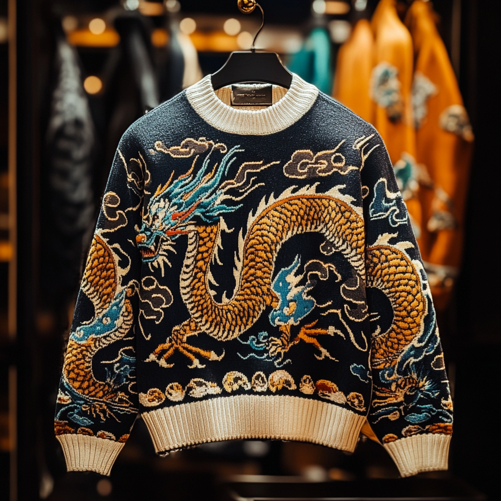 Opulent Cashmere Sweater In Refined Design and Luxe Detailing 100% High Quality