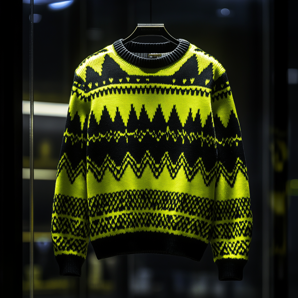 Opulent Cashmere Sweater In Refined Design and Luxe Detailing 100% High Quality