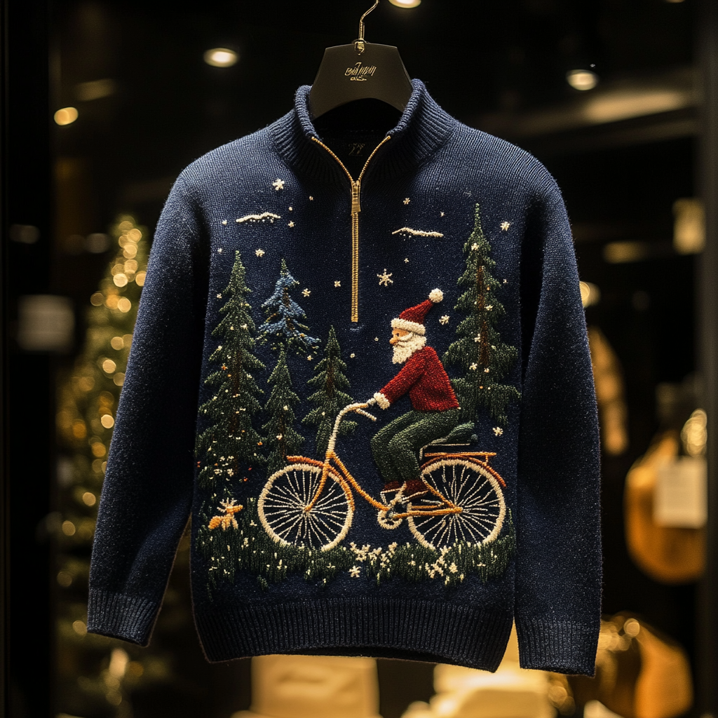 Opulent Cashmere Sweater In Refined Design and Luxe Detailing 100% High Quality