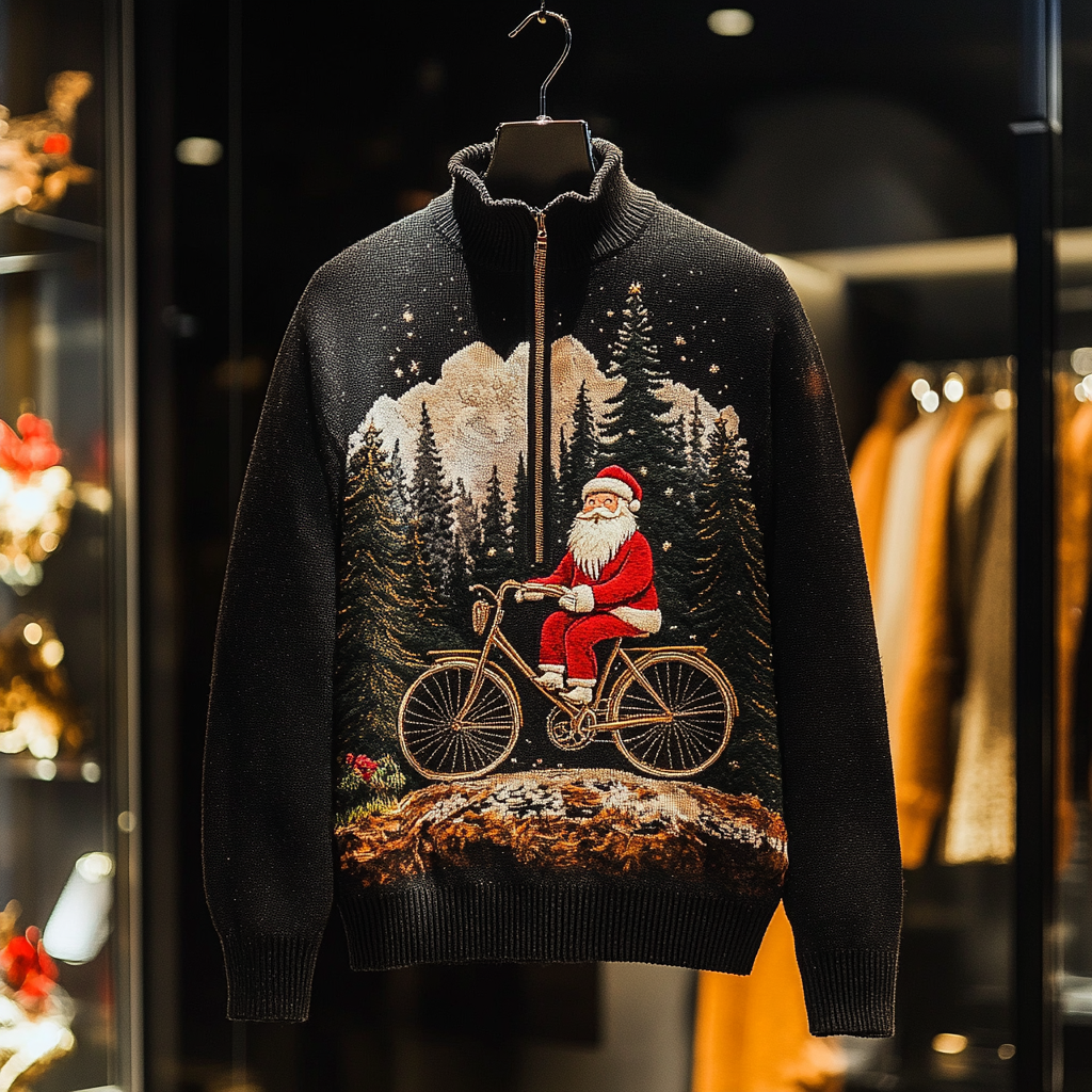 Opulent Cashmere Sweater In Refined Design and Luxe Detailing 100% High Quality