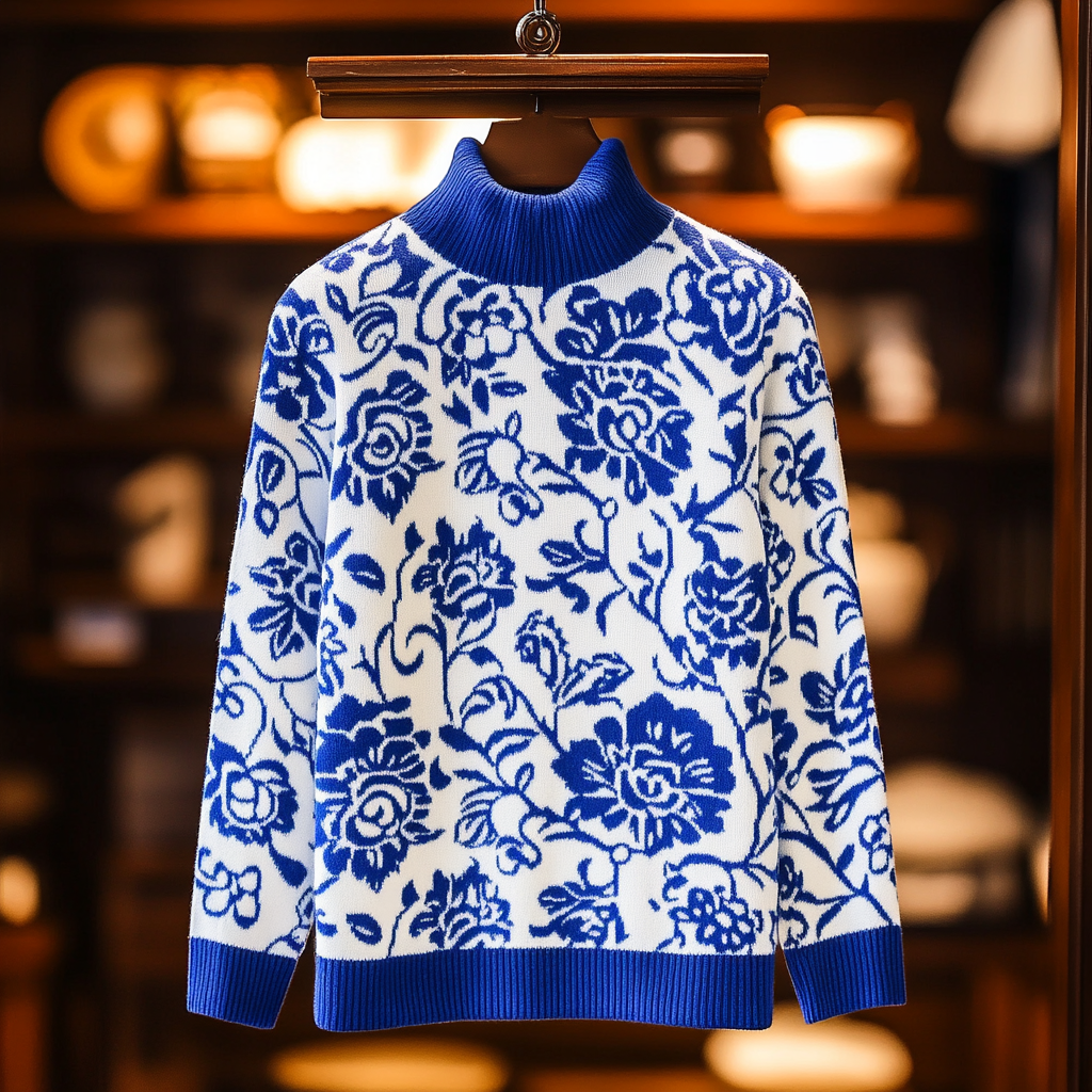 Opulent Cashmere Sweater In Refined Design and Luxe Detailing 100% High Quality