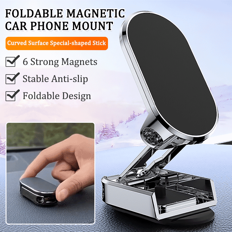 Multifunctional Magnetic Car Phone Mount
