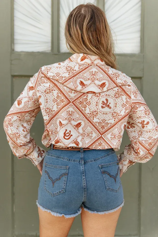 Desert Bandana Blouse