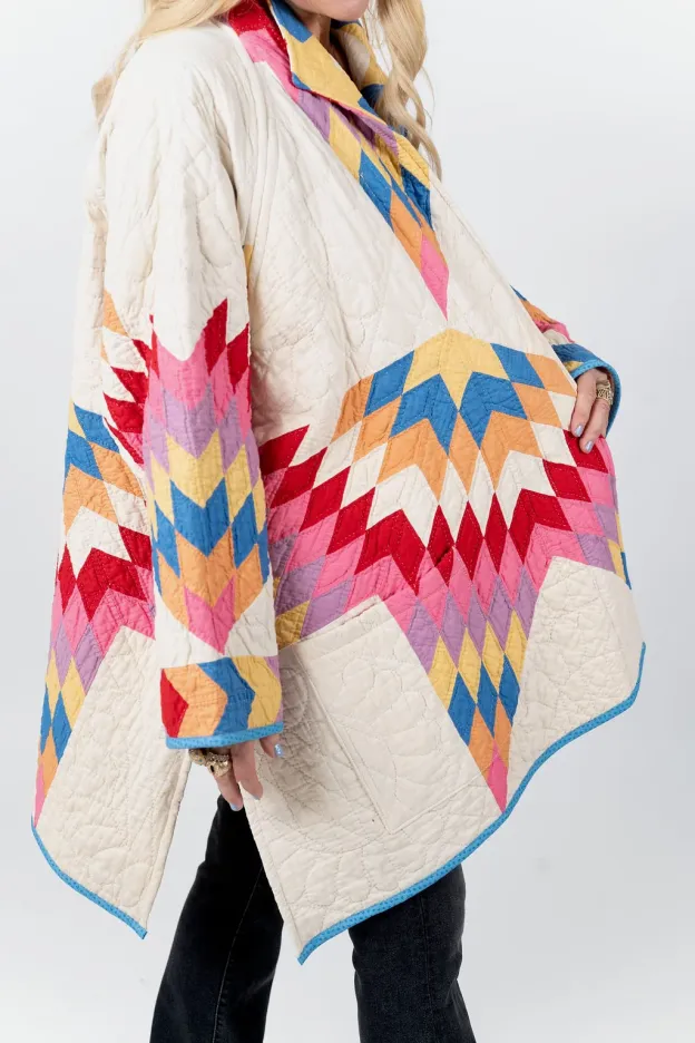 The Helen Quilt Jacket - Longer Sleeves