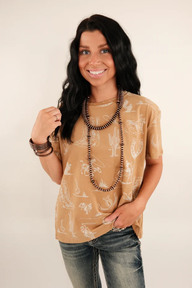 Western Sketch Graphic Tee