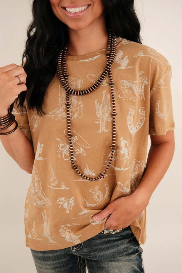 Western Sketch Graphic Tee
