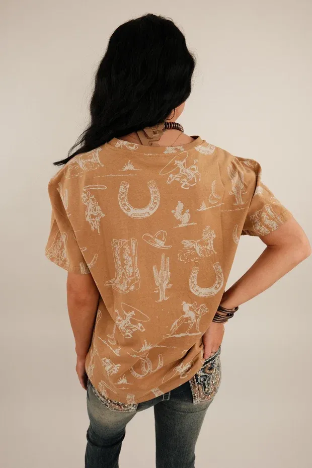 Western Sketch Graphic Tee