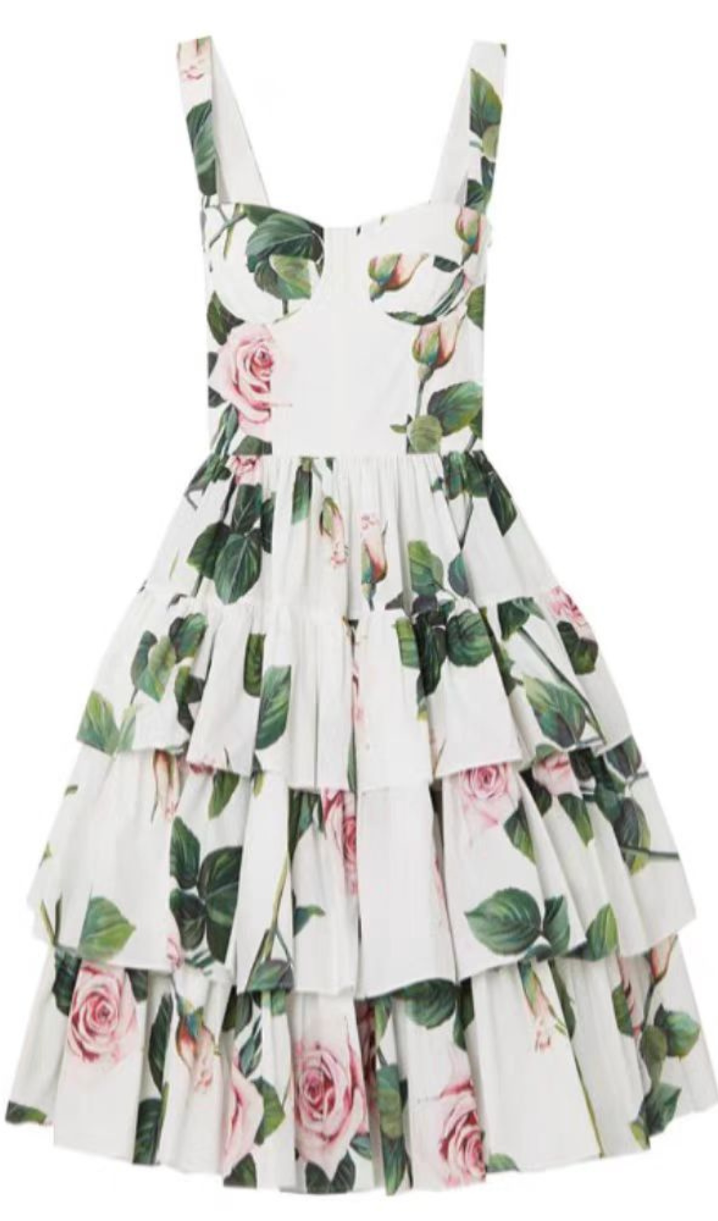 Benedetta Floral Ruffle Dress