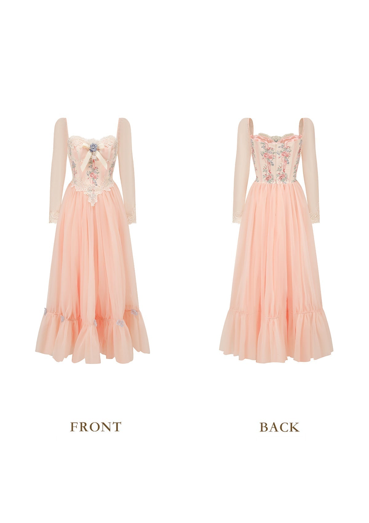 Annalise Long Sleeve Corset Dress