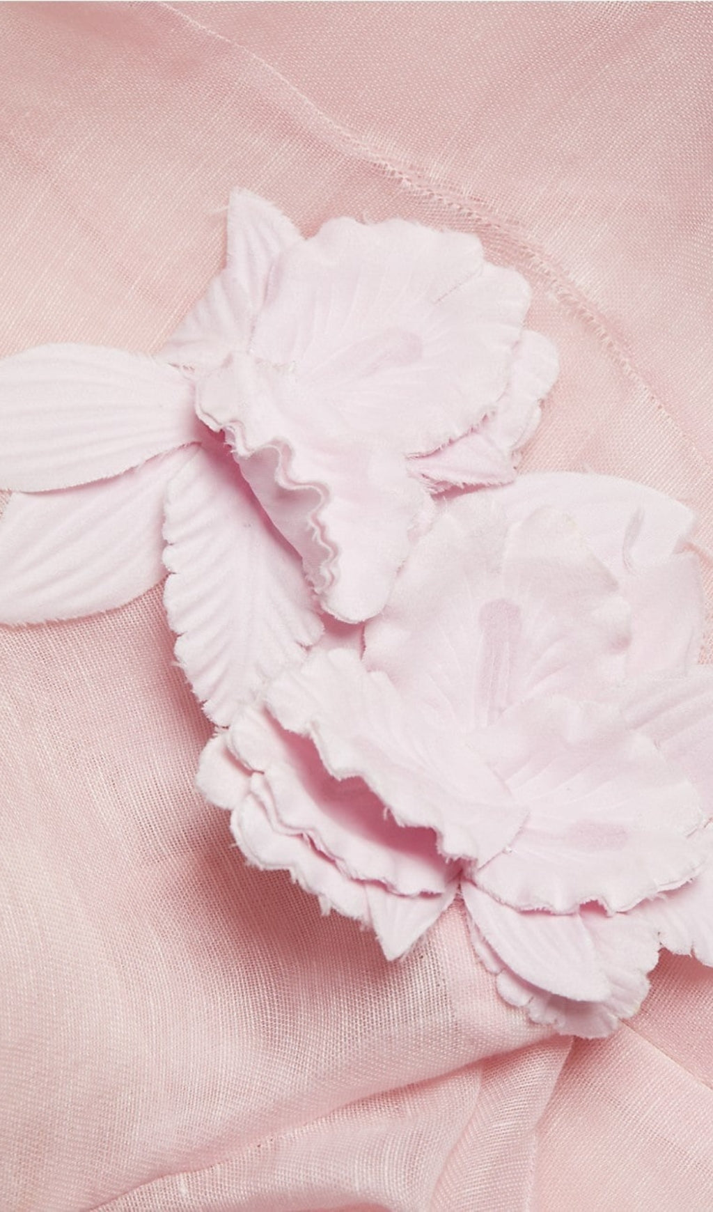 FLORAL APPLIQUÉD MESH MIDI SKIRT SET