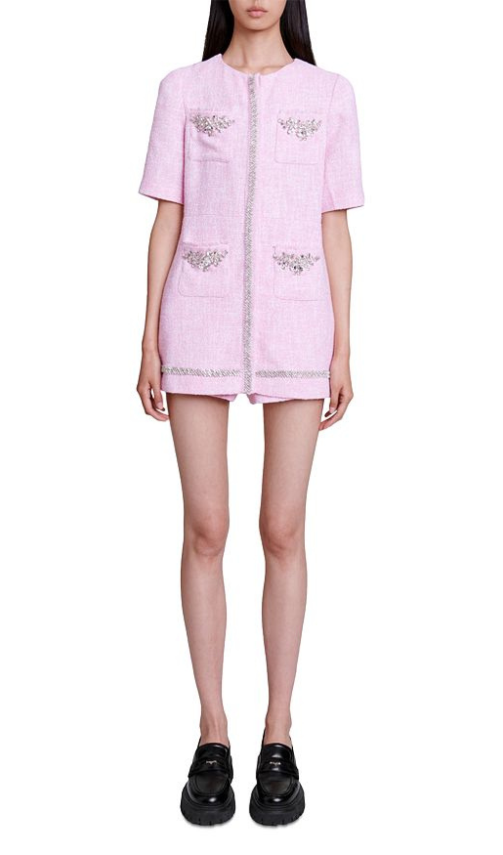 IPOP TWEED PLAYSUIT – Artofcb IPOP TWEED PLAYSUIT – Artofcb