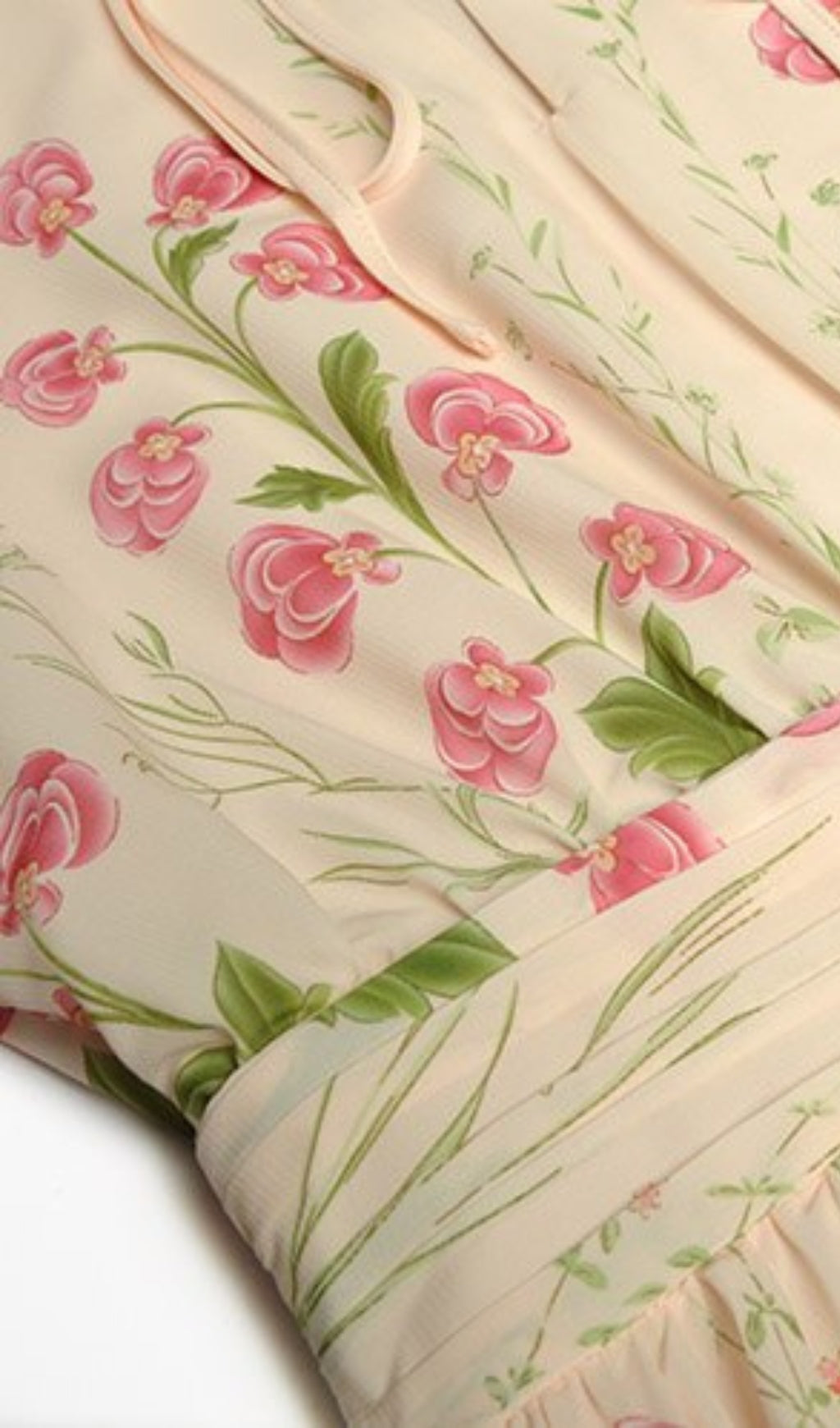 SILK FLORAL MAXI DRESS-Ownci