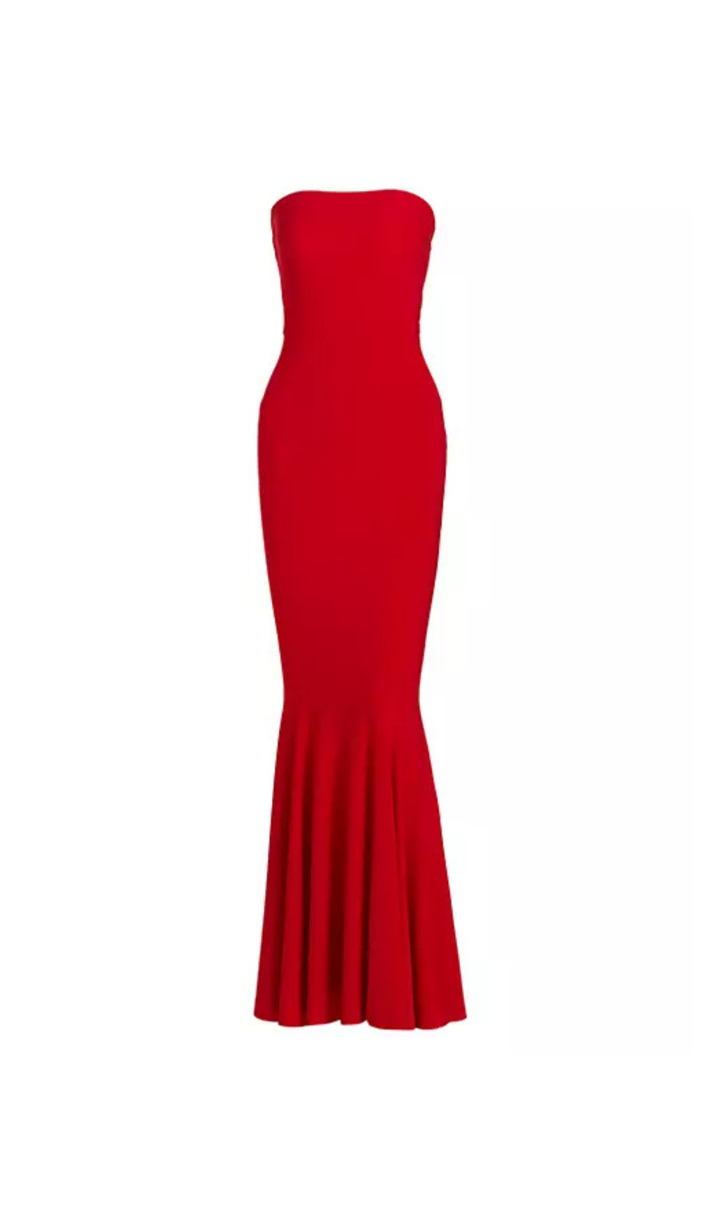 STRAPLESS FISHTAIL GOWN-Ownci