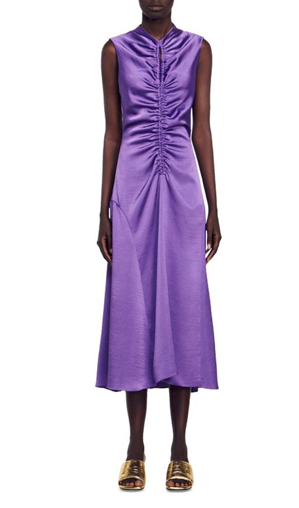 TITANIC RUCHED DRESS-Ownci