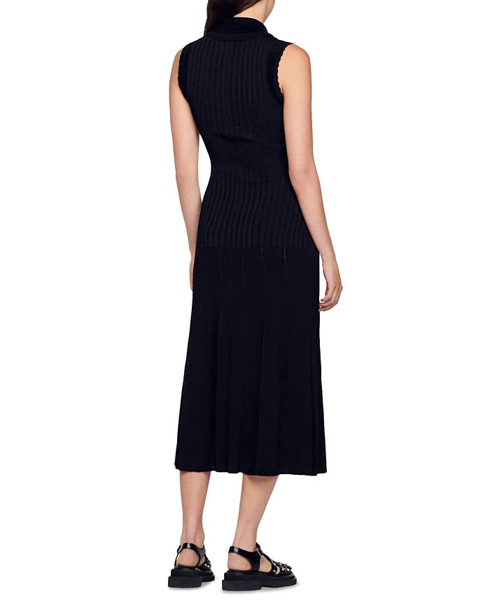 SLEEVELESS RIBBED KNIT MAXI DRESS-Ownci