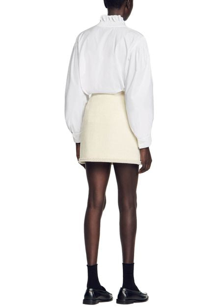 VAYIE TWEED SKIRT-Ownci