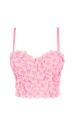 PINK FLOWER CRYSTAL TOP main image 1