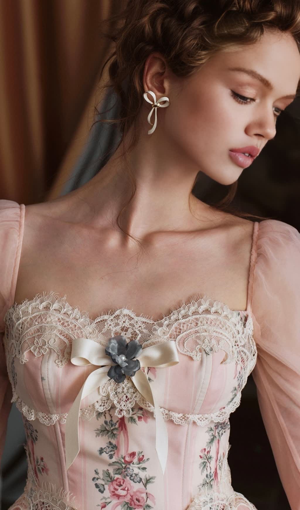 Annalise Long Sleeve Corset Dress