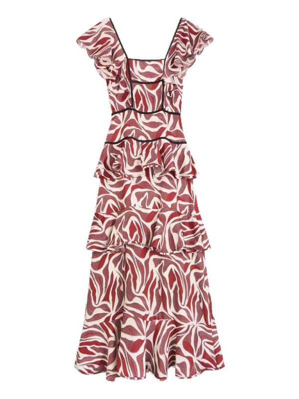 Ruffled halter back dress-chiquechics