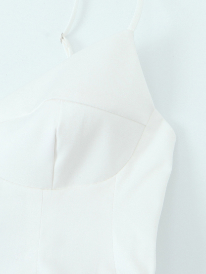 Fashionable spaghetti strap top-chiquechics