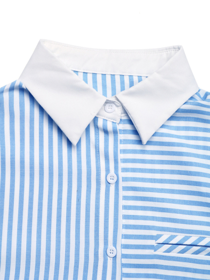 Striped Stylish Shirt-chiquechics