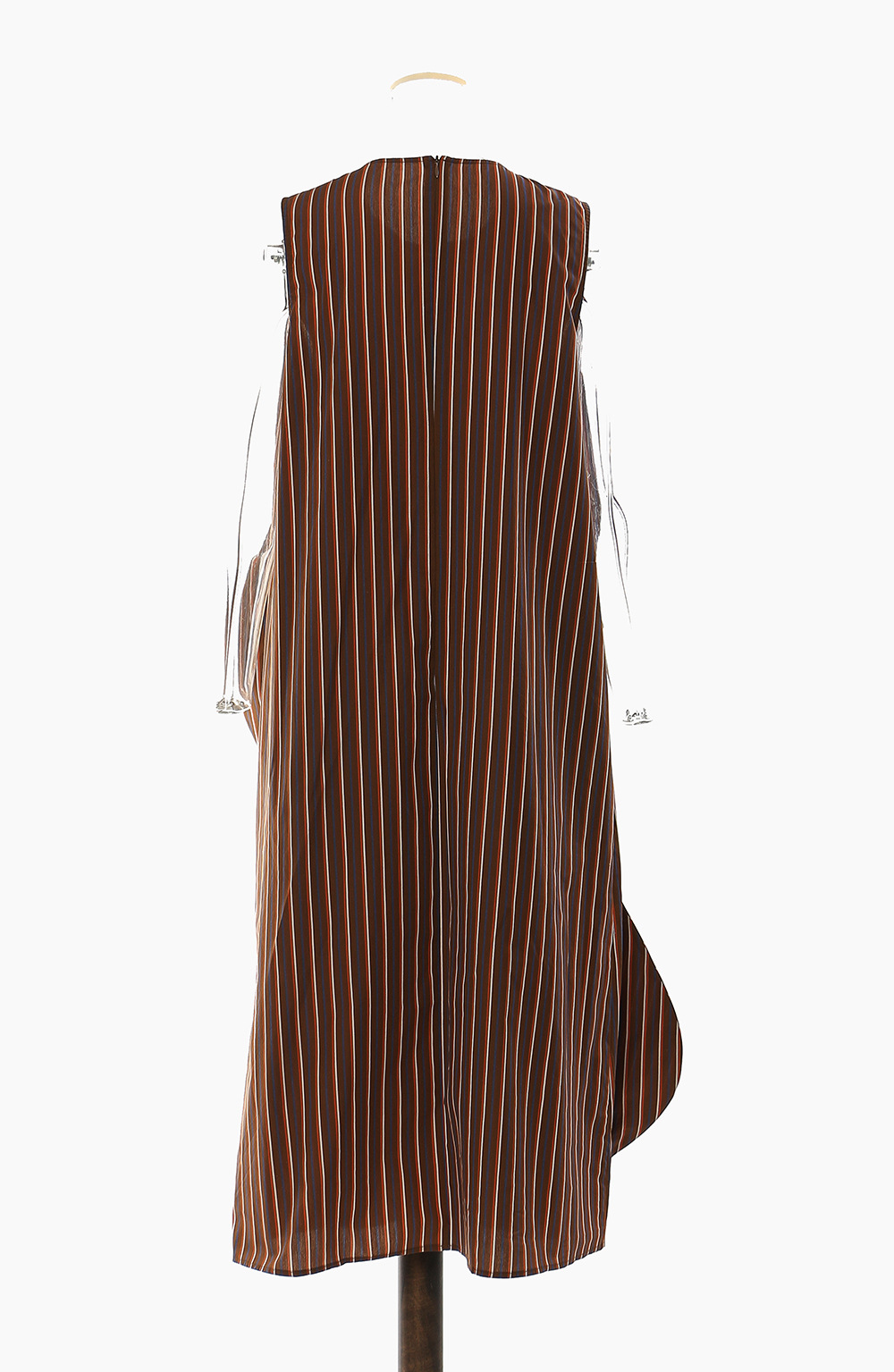 Three dimensional elegant and exaggerated sleeveless vest dress-chiquechics