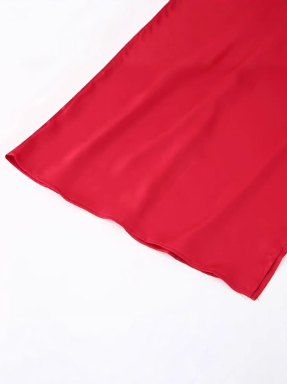 Hollow Strap Holiday Party Sexy Dress-chiquechics