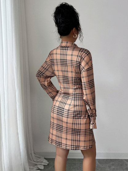 Long Sleeve Button Maxi Dress-chiquechics