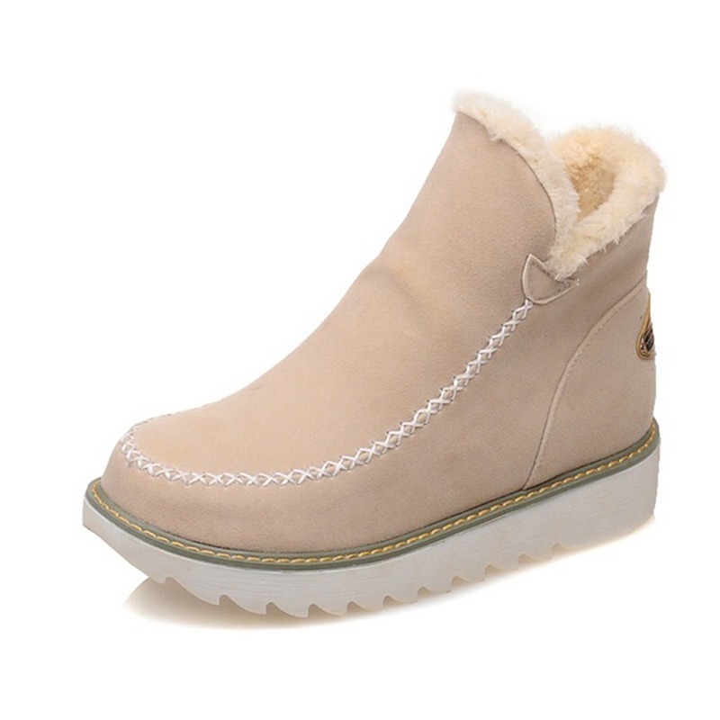 New 43 Large Women's Cotton Shoes Winter Shoes Snow Boots-chiquechics