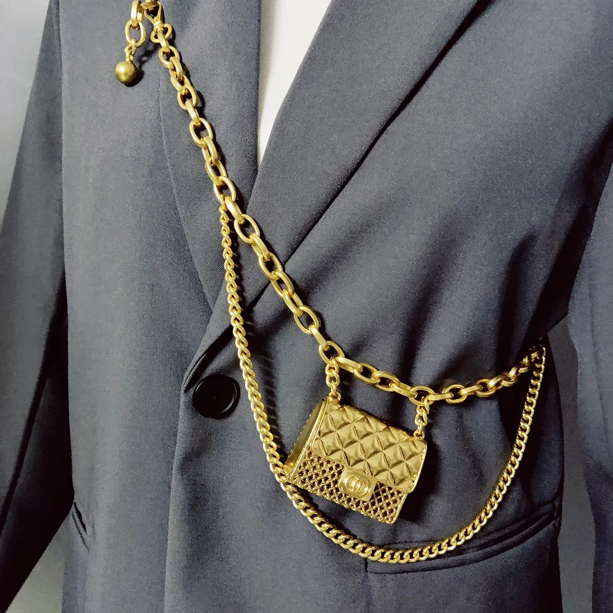 Fashion Tassel Gold Chain Belts 