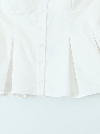 Fashionable spaghetti strap top-chiquechics