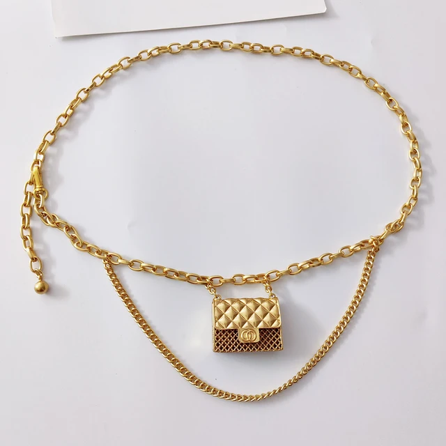 Fashion Tassel Gold Chain Belts 