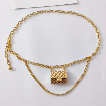 Fashion Tassel Gold Chain Belts 