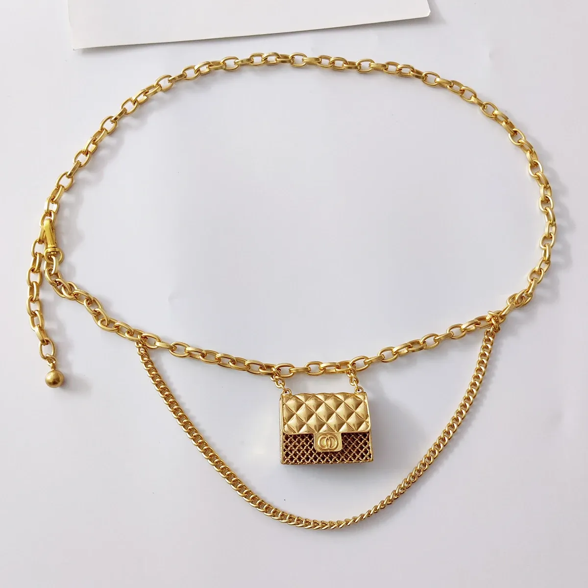 Fashion Tassel Gold Chain Belts 
