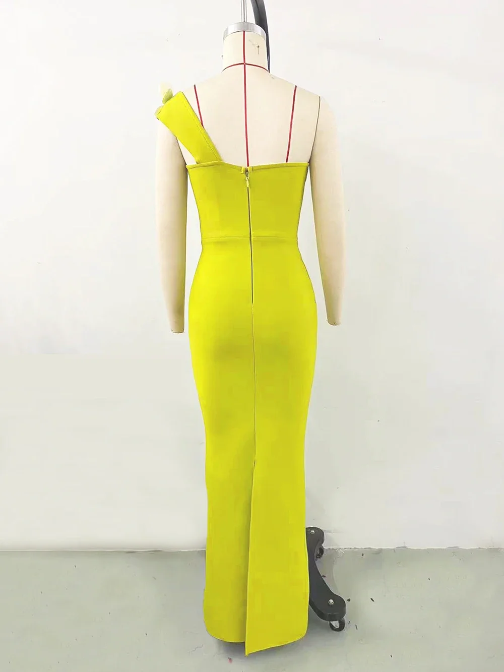  One Shoulder Bodycon Maxi Dress Banquet Gowns