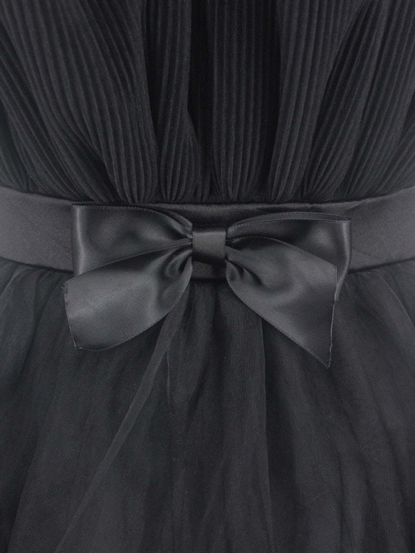 Tulle Bow Tulle Dress-chiquechics