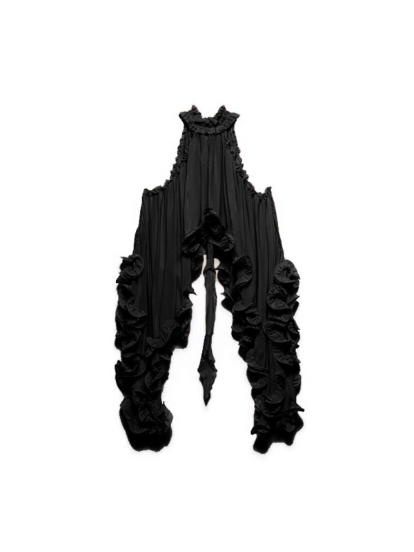 New style ruffle sleeveless skirt set-chiquechics