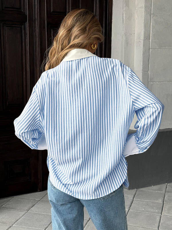 Striped Stylish Shirt-chiquechics