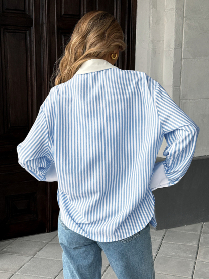 Striped Stylish Shirt-chiquechics